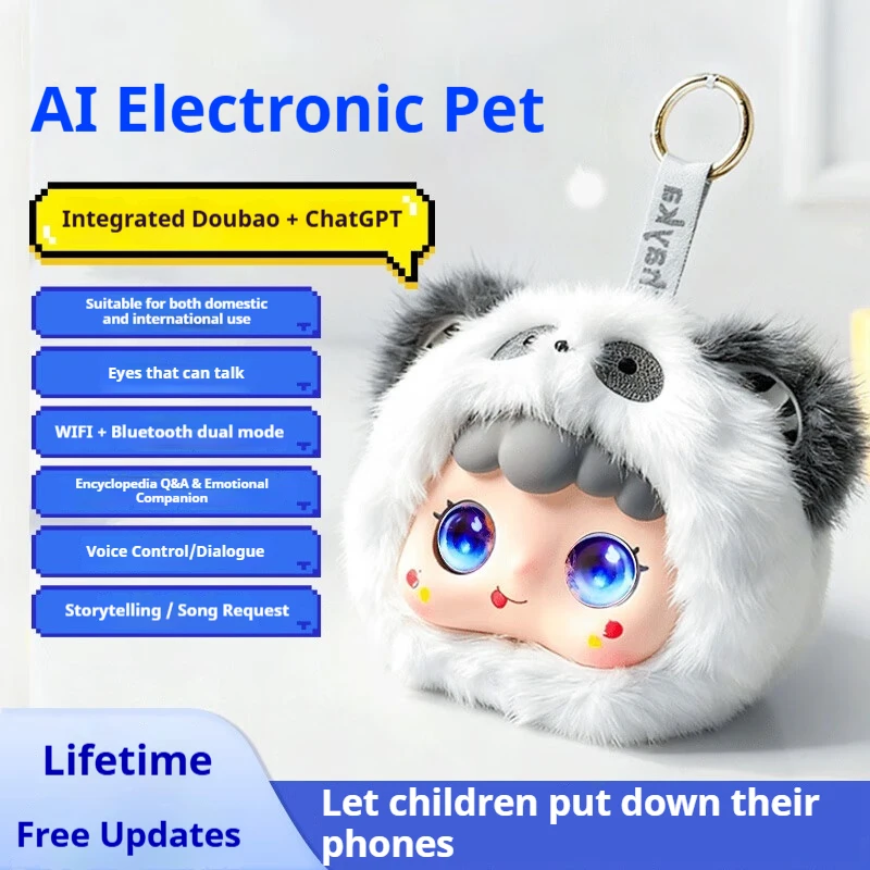 Deepseek الحوار Ai رفيق عاطفي روبوت لعبة الحيوانات الأليفة Xiaozhi للفتيات هدية عيد ميلاد الإلكترونية غير R التحكم عن بعد الحيوانات الأليفة #1