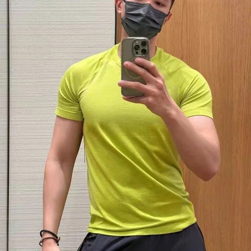 Metal Vent Tech T-shirt Tight Breathable Comprehensive Training Clothes Fitness Tshirt Running Sport Tees Bodybuilding T shirt