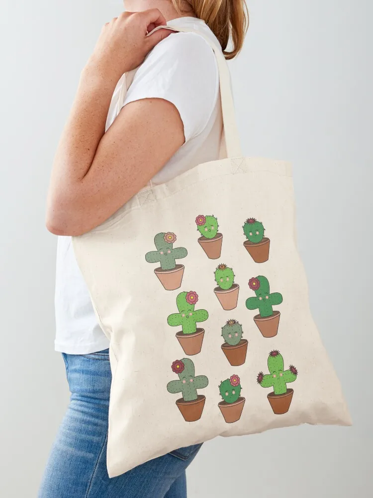 cactus cuties Tote Bag Canvas shoulder bag tote bag custom