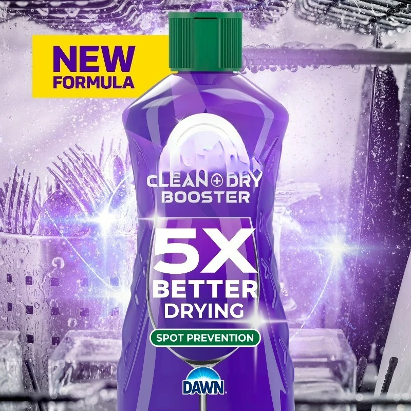Rinse Aid Clean & Dry Booster, 30.5oz