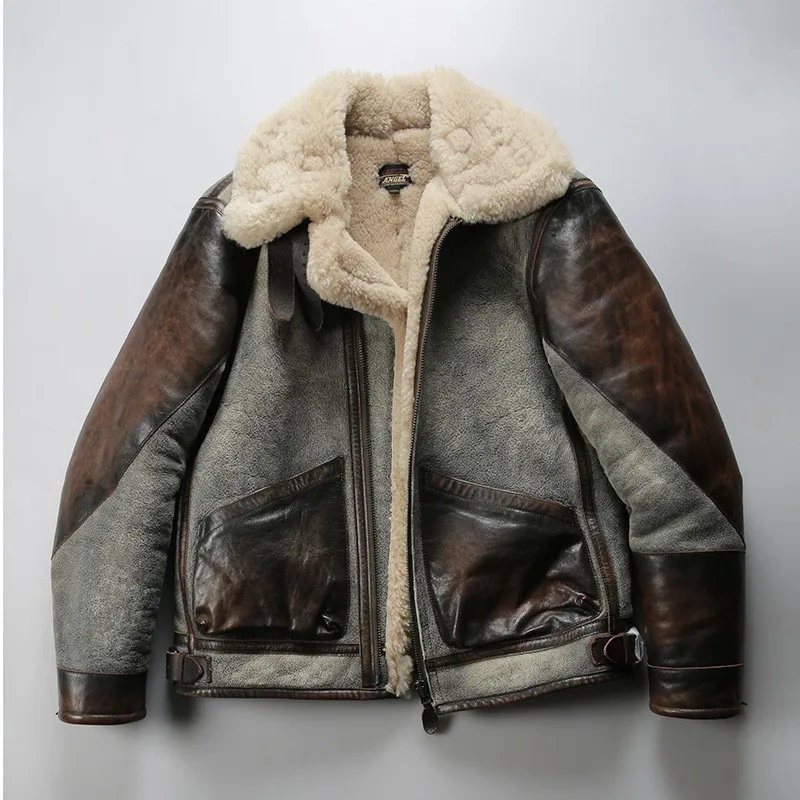 

New fur all-in-one for men's coat