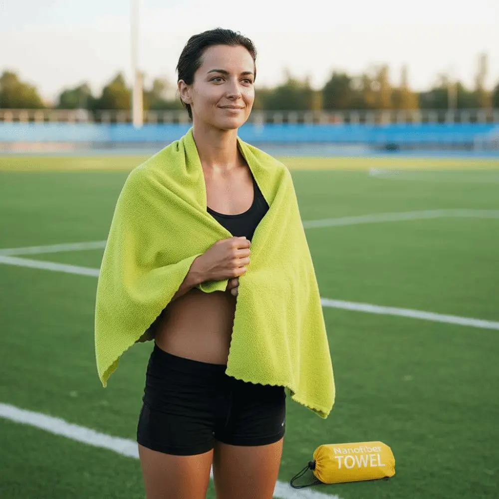 Super Absorbent Sports Quick Drying Towel Lightweight Storage Bag Microfiber Towel Machine Washable Portable Travel Towel