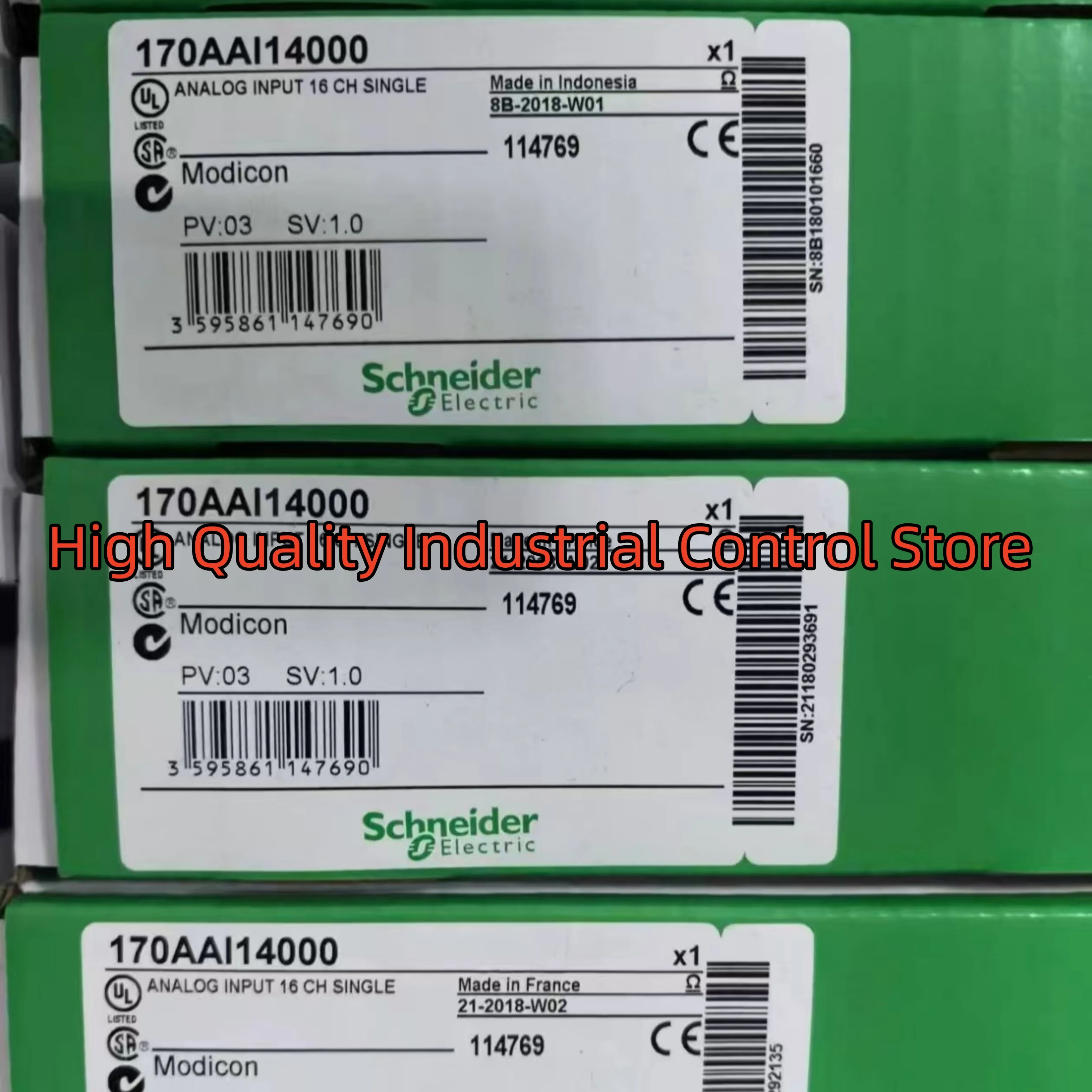 

170AAI14000 Single Analog Input Module new in box