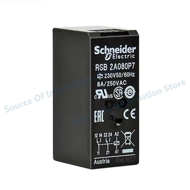 

RSB 2A080P7 Schneider Relay AC230V 8Pin 8A