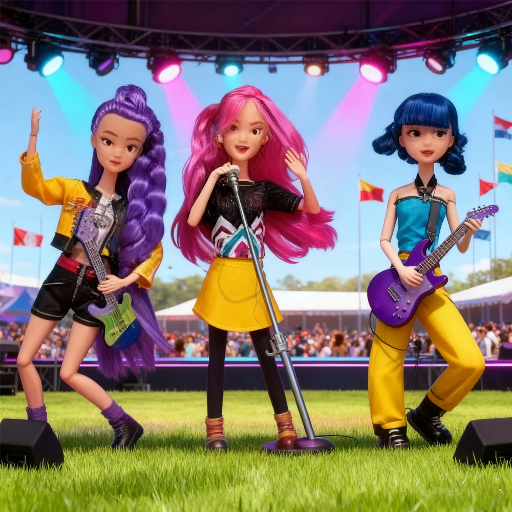 

В наличии Kpop Охотники на демонов Аниме Фигурка Руми Мира Зои Красивая принцесса Кукла для маленьких девочек Мультфильм Соберите подарок &&&&&&