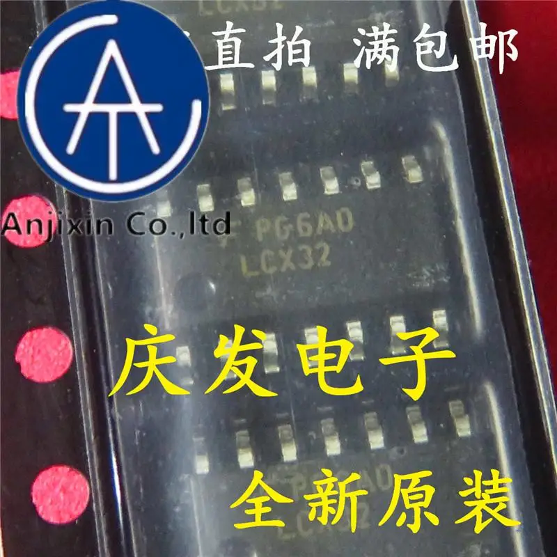

10pcs 100% orginal new in stock 74LCX32MX silkscreenLCX32 74LCX74M SOP14