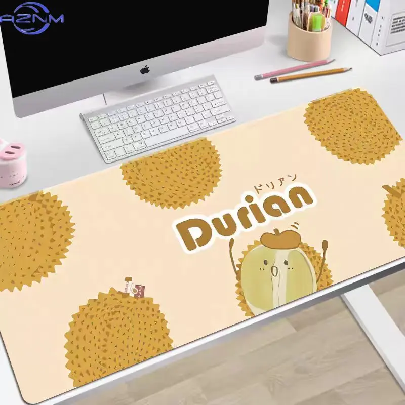 Cartoon illustration mouse pad oversized cute girl dormitory computer table pad large keyboard pad