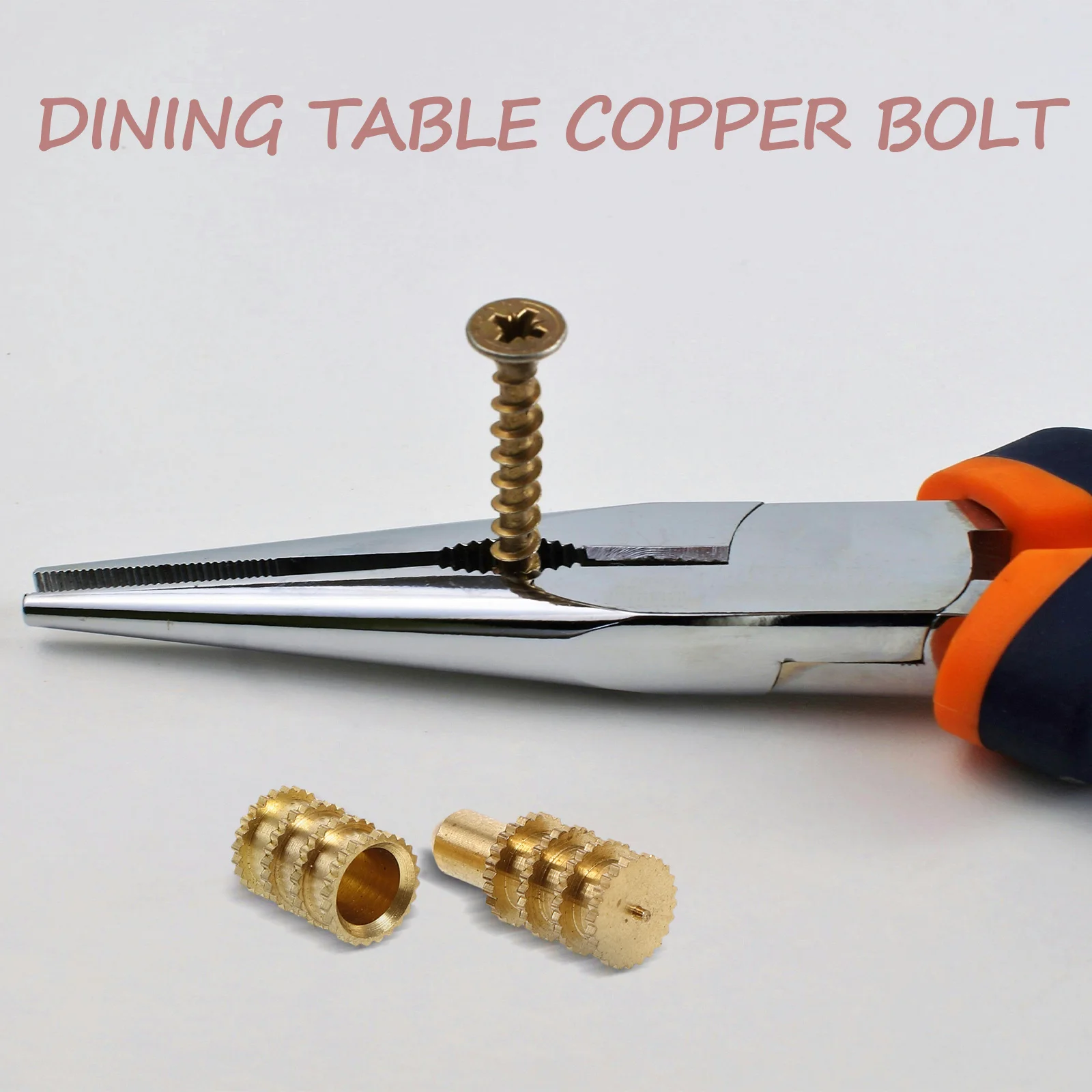 

1 Set Metal Leaf Dowel 30Mm Alignment Pins For Extension Hardware Bolt Sleeve Connectors, Cabinet Hardware, Drawer Accessories,