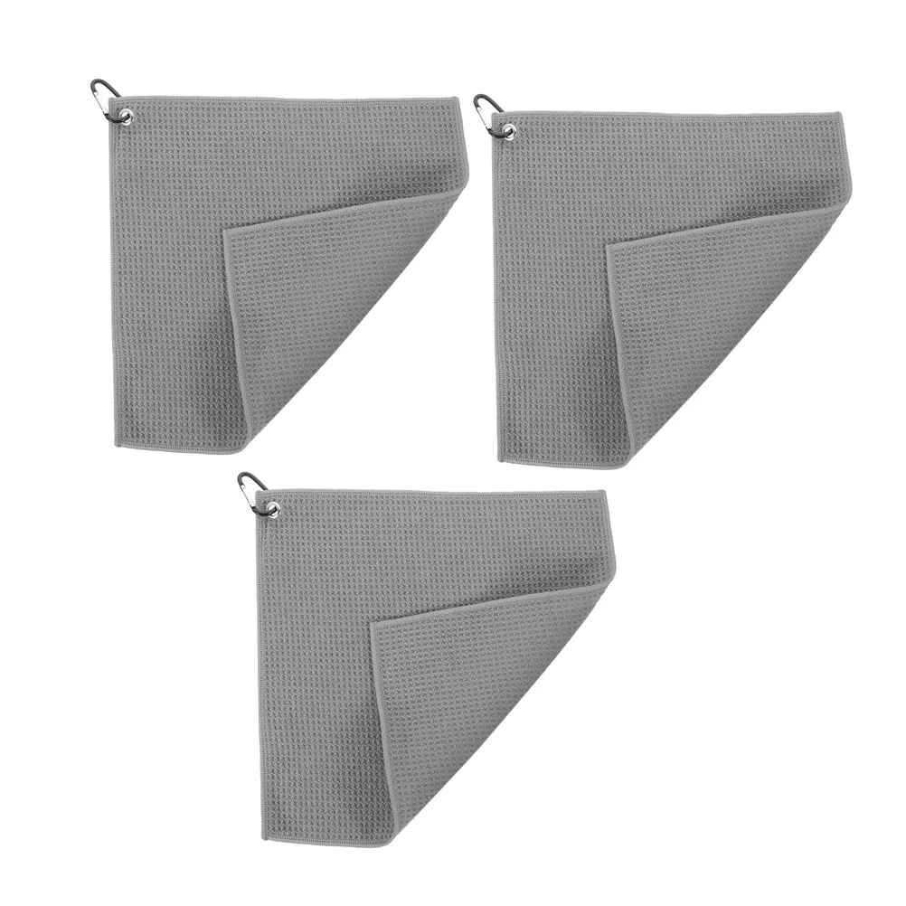 

3Pcs Golf Microfiber Balls Cleaner Portable Breathable Dry Towels Outdoor Sports Supply Golfing Balls Accessory