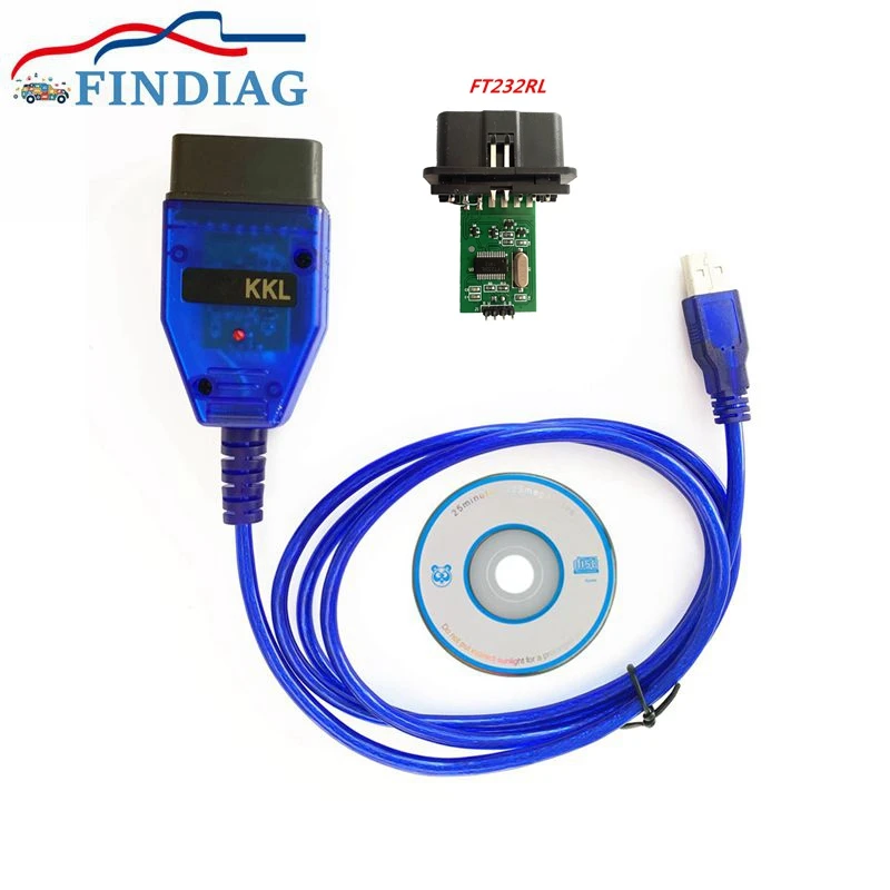 

10Pcs/Lot Professional VAG409 KKL FT232RL VAG Com OBD2 Scanner For Diagnostic USB Interface for Audi Seat Free Shipping