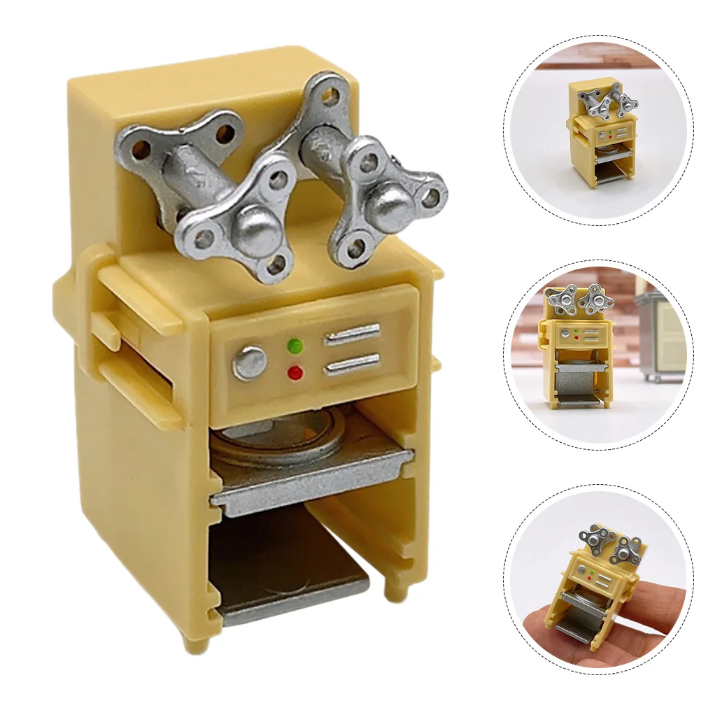 Mini Sealling Machine Toy House Kids Kitchen Playset Child Miniature Tea Packing