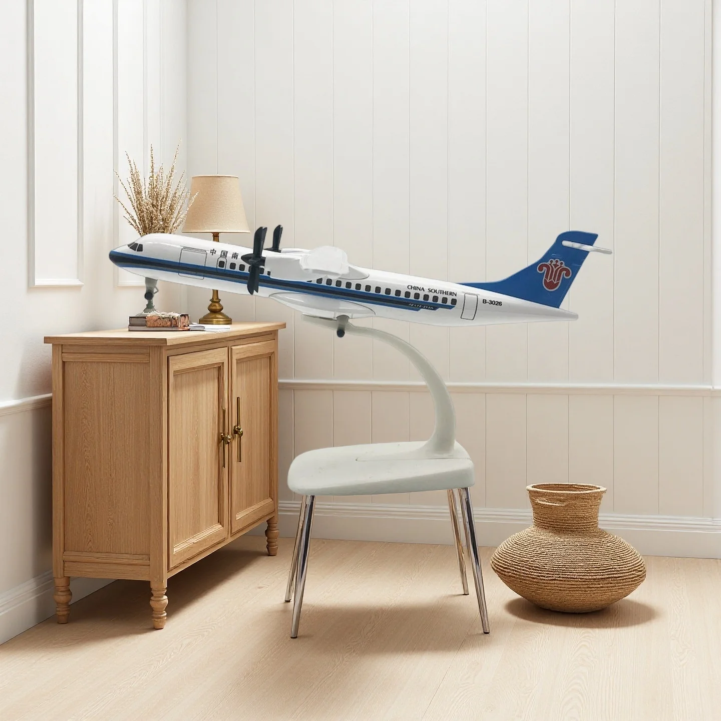

Boutique Decoration Airplane 20cm ATR Model Aircraft China Southern ATR Airlines Diecast Metal Alloy Model Plane Collection Gift