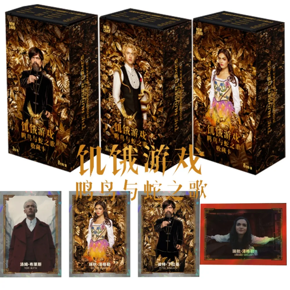 

The Hunger Games Collection Card For Children High Energy Thriller Casca Highbottom Tigris Snow Limited Movies Card Kids Gifts