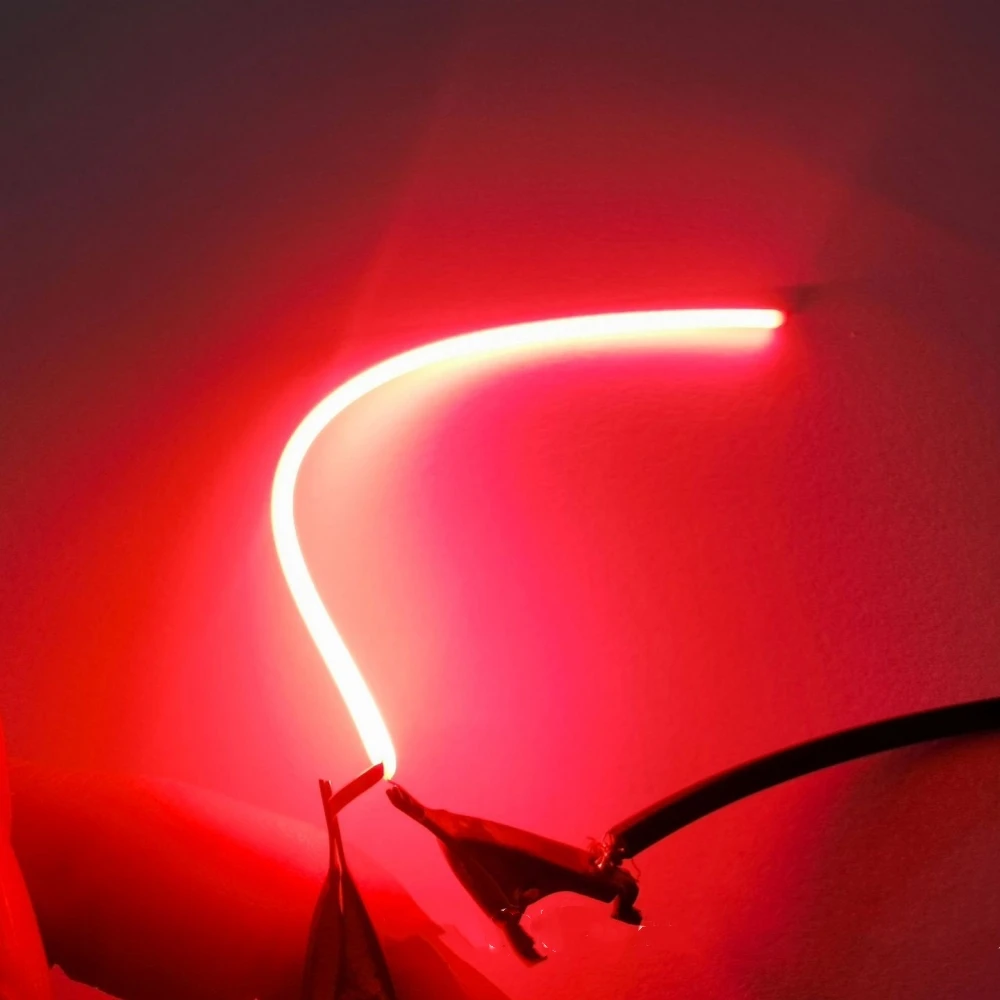 Free Cut Flexibles LED-Filament für LED-Birne 25 mm, 80 mm, 110 mm, 128 mm, 190 mm, 255 mm, 300 mm, DC 3 V, Lampenzubehör, Diode, DIY-Teile – Detail 10
