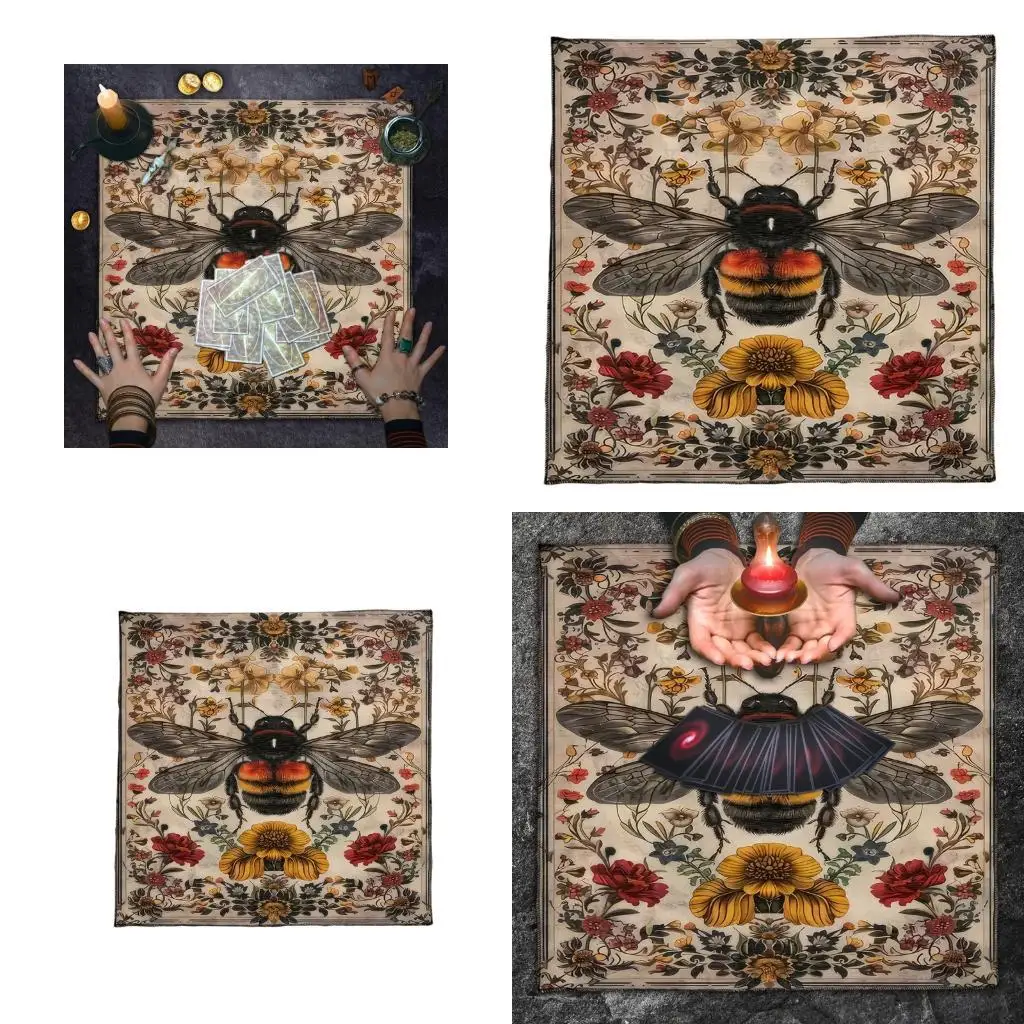 

652F Портативные медитации, табличка с гладкими бархатами Tarots Tarots Tarot