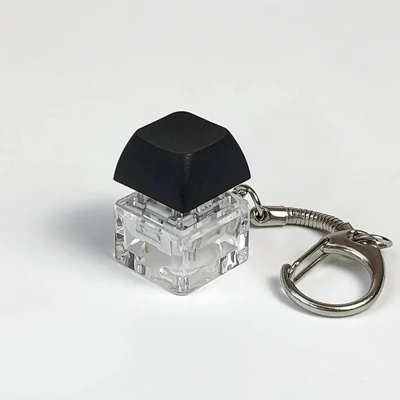 1PCS Key Switch Keychain Shaft Tester Mechanical Keyboard Fidget Button Fidget Button Finger Toys Relief Stress Gifts For Adults