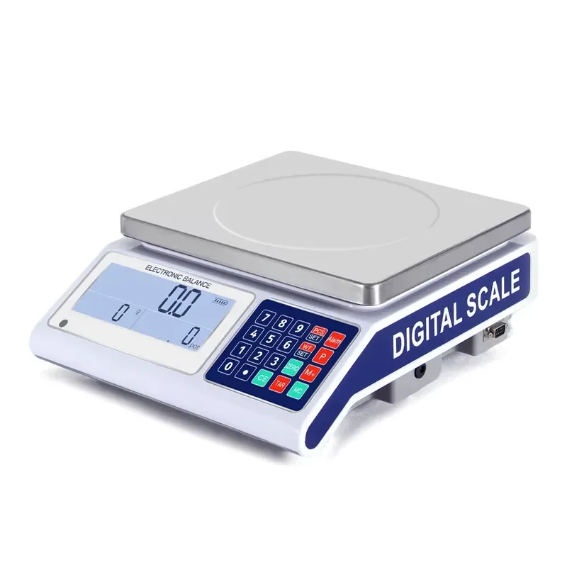 High-precision 6kg 10kg 30kg balance 0.1g high-precision industrial digital counting scale parts and coins