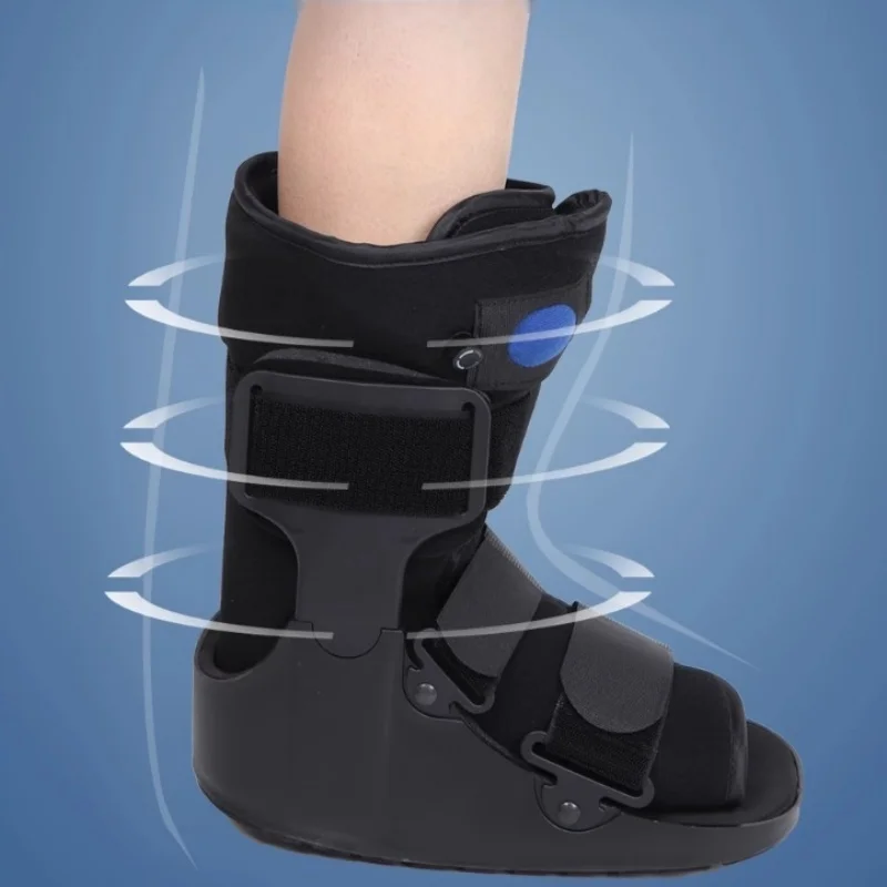 Inflatable Walking Boot Air Cam Walker Fracture Boot Orthopaedic Boot for Sprained Ankle Short Air Walker Brace for Broken Foot