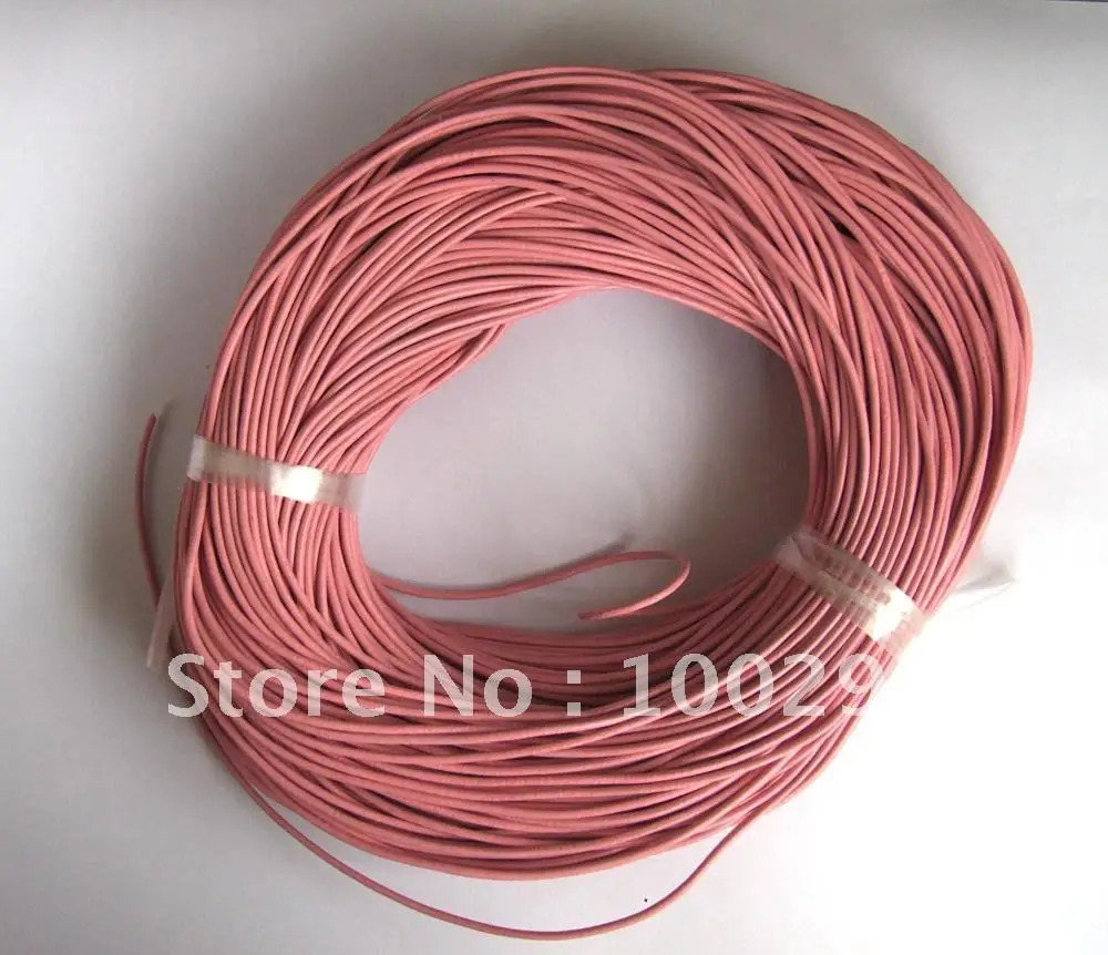 100m / 1mm Leather cords!! color of red,beautiful type and size,