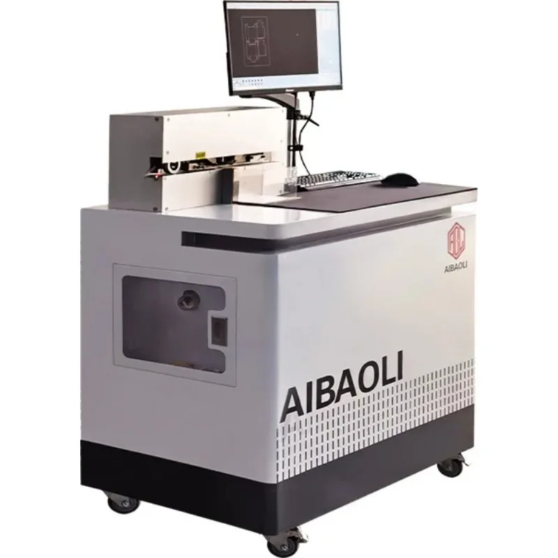 Creasing Matrix Die Cutter Latest Upgraded Version Fully Automatic Chamfered  Creasing Matrix Cutting Machine ABL