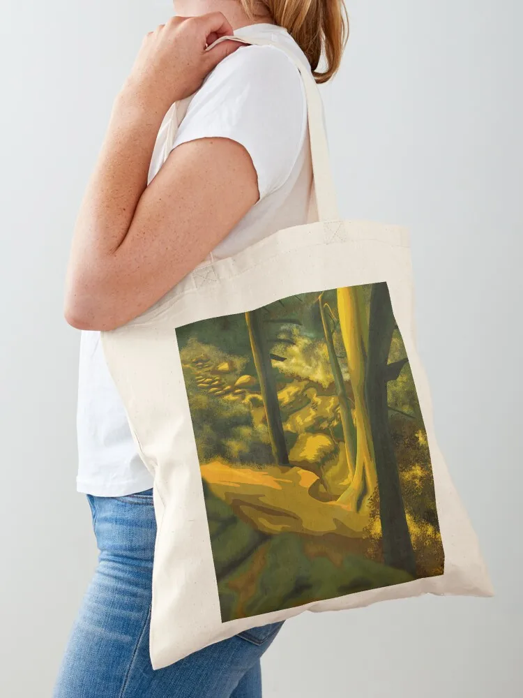 Forest in the Morning Tote Bag ecological bags bags woman 2025