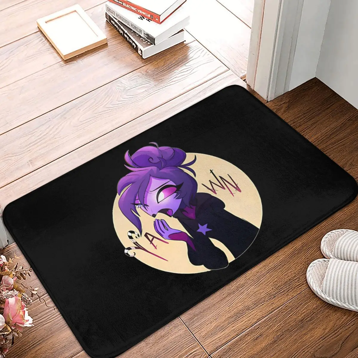 Helluva Boss Cartoon Non-slip Doormat Octavia Living Room Bedroom Mat Prayer Carpet Indoor Modern Decor