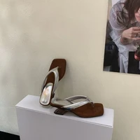 Mid Heels Women Flip Flops Fashion Wedges Woman Slippers 2026 Summer New Shoes Elegant Sandals Casual Pumps Dress Zapatos Mujer - Image 4