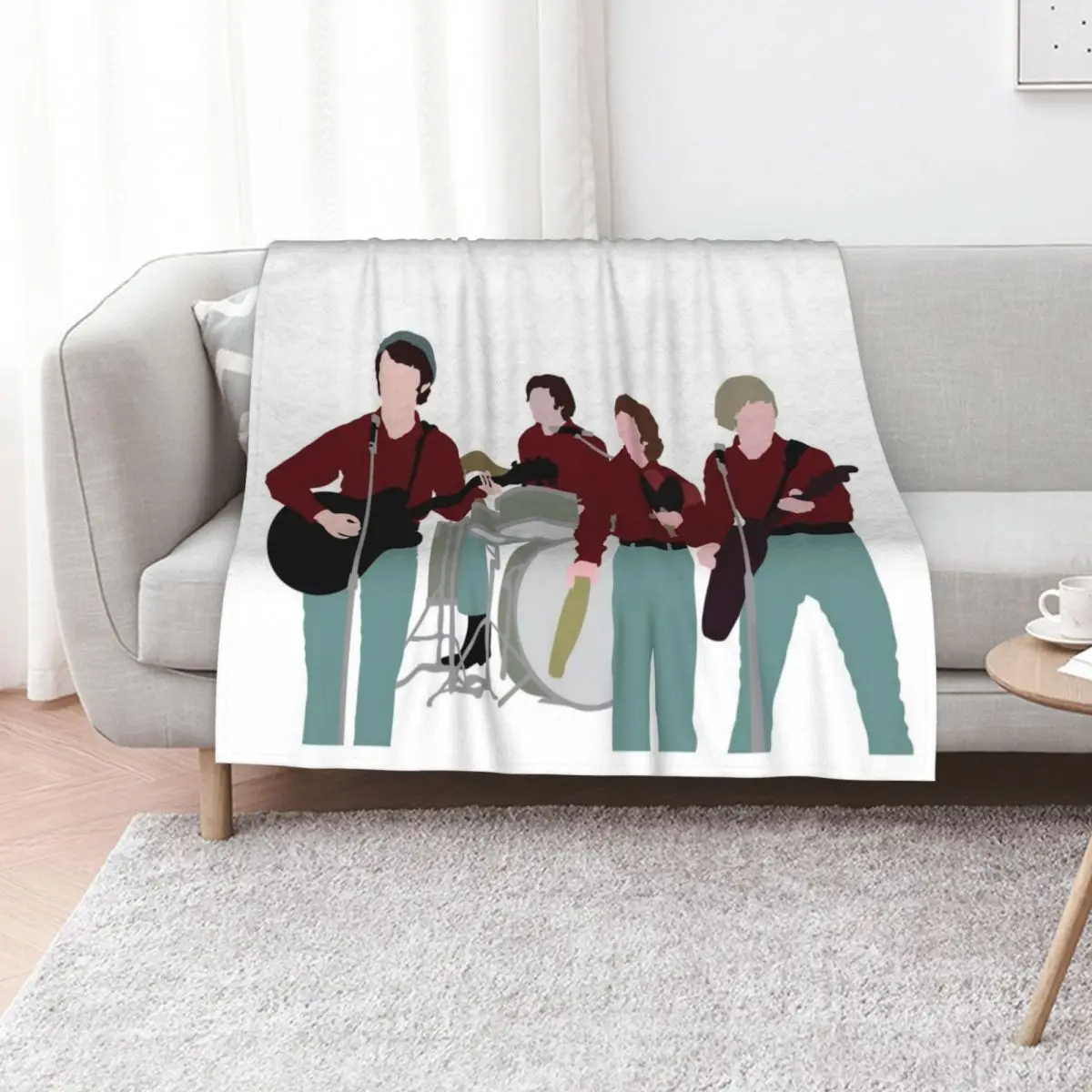 Untitled Throw Blanket Comforter Furrys blankets and throws halloween Large Shaggy Blankets
