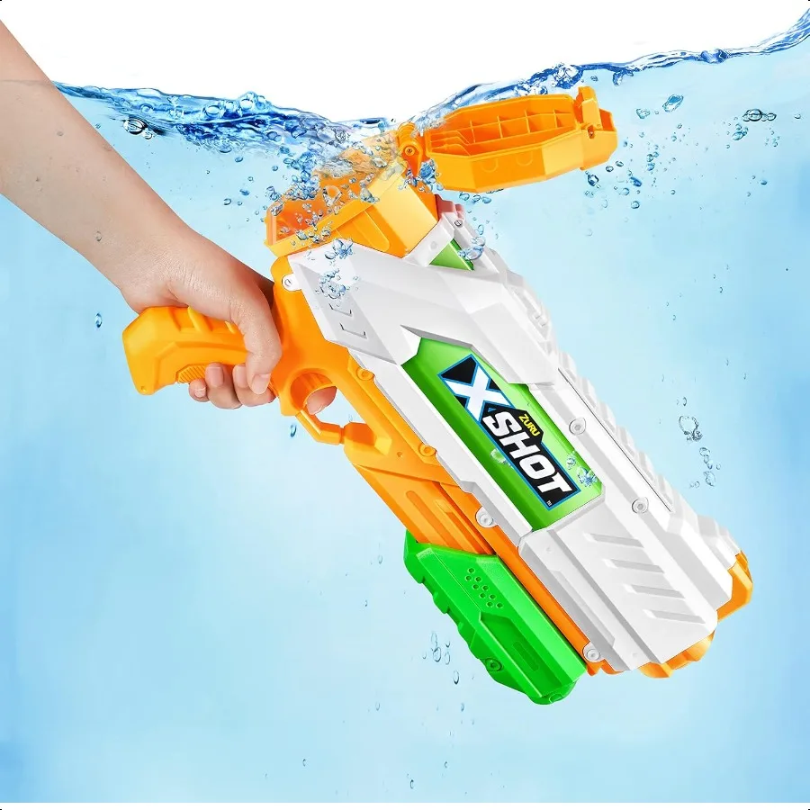 XSHOT Medium Water Blaster 2er-Pack FastFill Water Gun Fills in 1 Sekunde