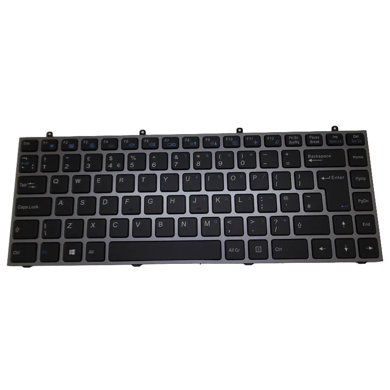 Imagem -06 - Inglês Eua Reino Unido Teclado para Clevo W230sd W230ss Mp13c23u4j430 680-w2300013-1 Mp-13c23usj4302 690-w23d0-010-1 Retroiluminado