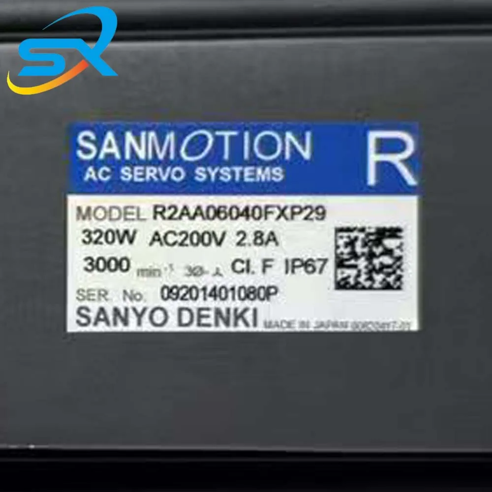 R2AA06040FXP29 400w 100% 테스트 완료 OK 산요 서보 모터 (산업 자동화용)