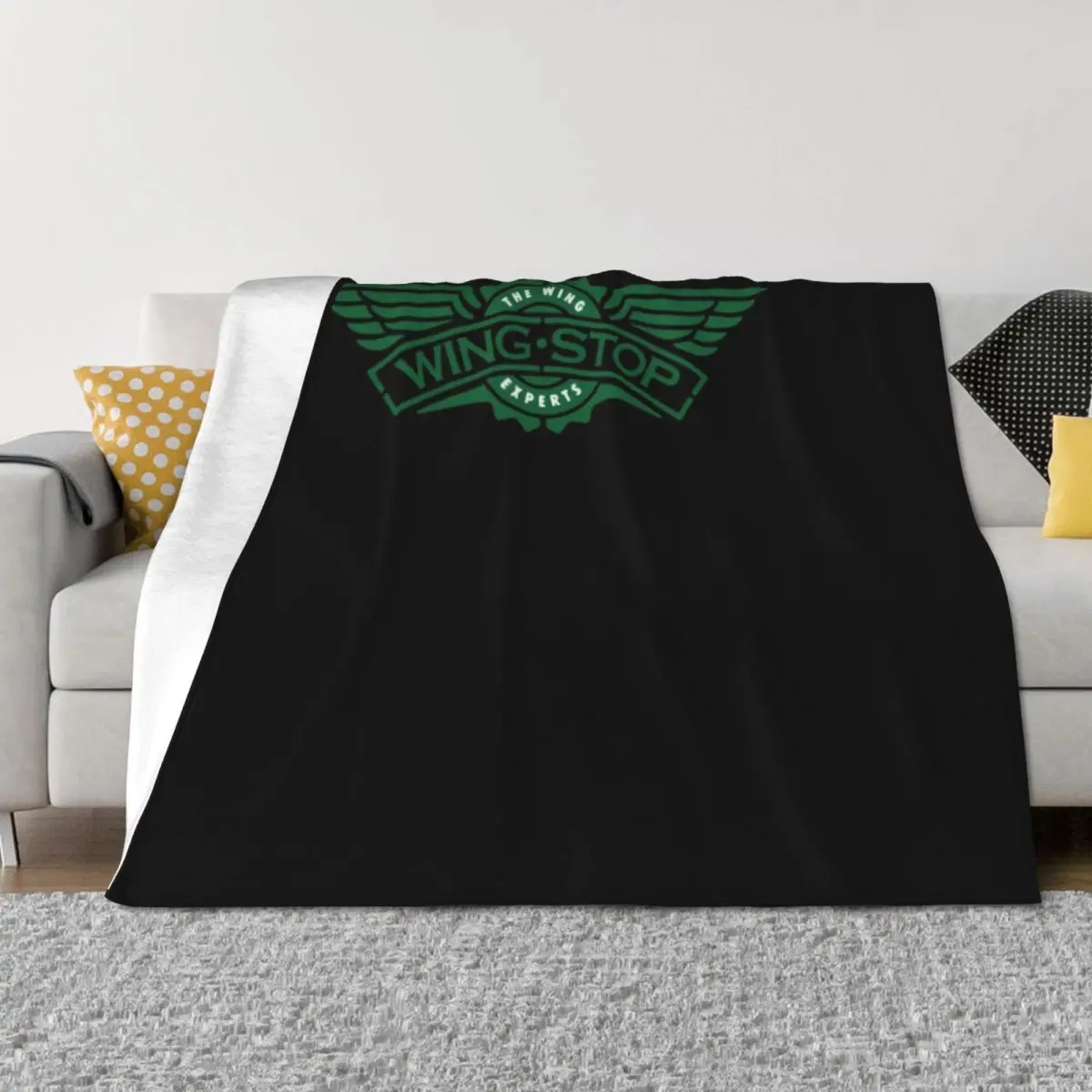 

Wingstop Restaurants Restaurant Company Throw Blanket Comforter Quilt Sofas Travel Blankets