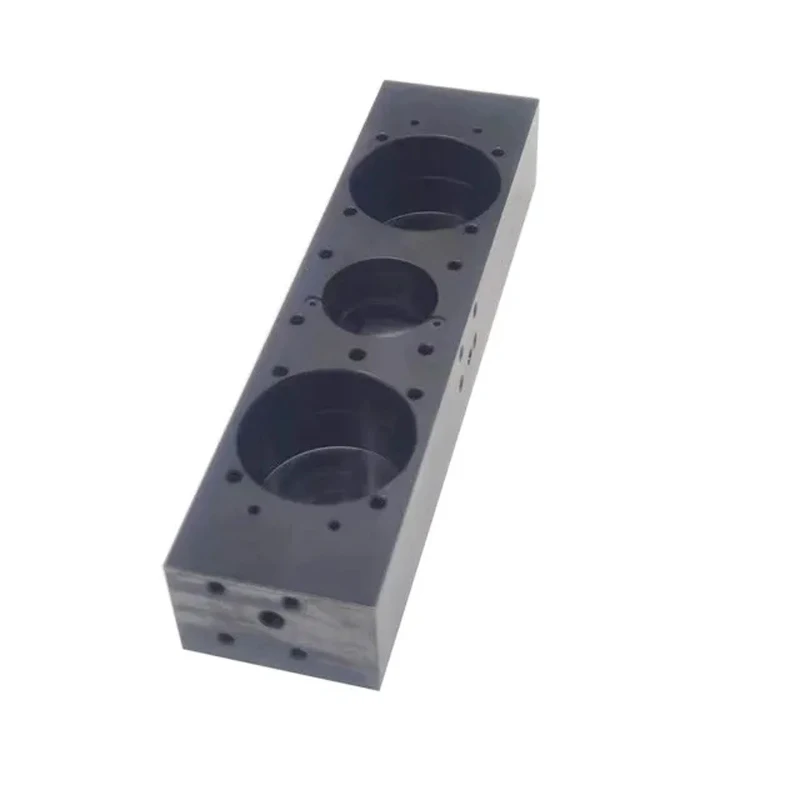 

Custom Factory Rapid Prototyping Services CNC Mill Machining Component Mass Production Anodize Aluminium Metal Block Cavity Part