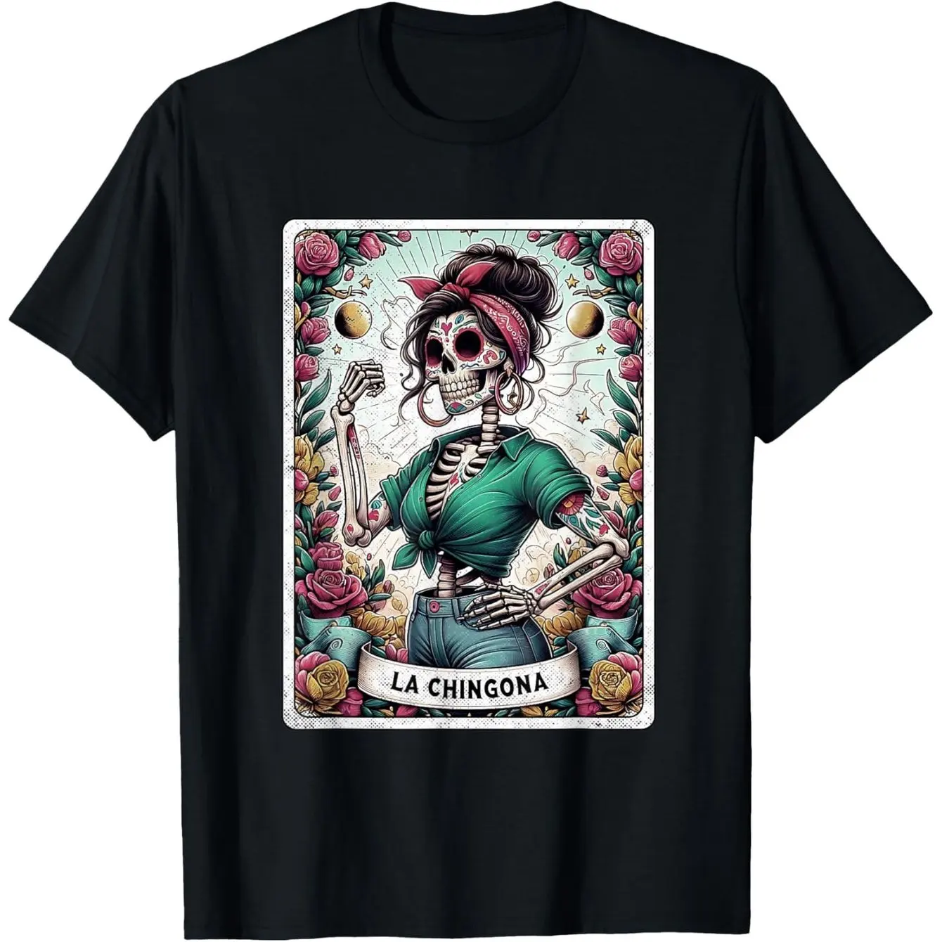 

Skull Graphic Printing Summer Autumn Winter Pure Cotton Men's and Women's T-shirts Short Sleeves Luxury Outdoor Sports Brand