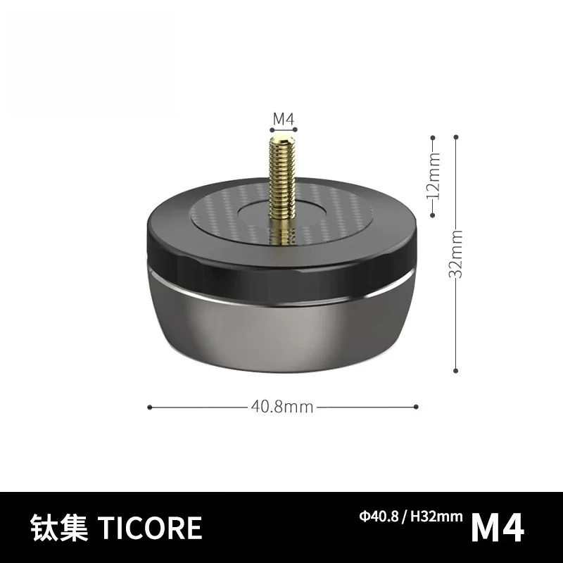 For audio nail pad integrated foot nail pad, shock absorption rack power amplifier equipment