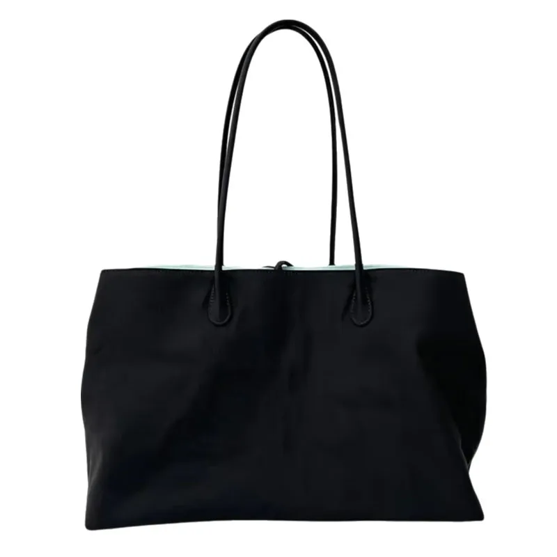 

Women Nylon Tote Bag Large Capacity Shoulder Bag Casual Portable Polyester Liner Handbag for Daily Office Shopping