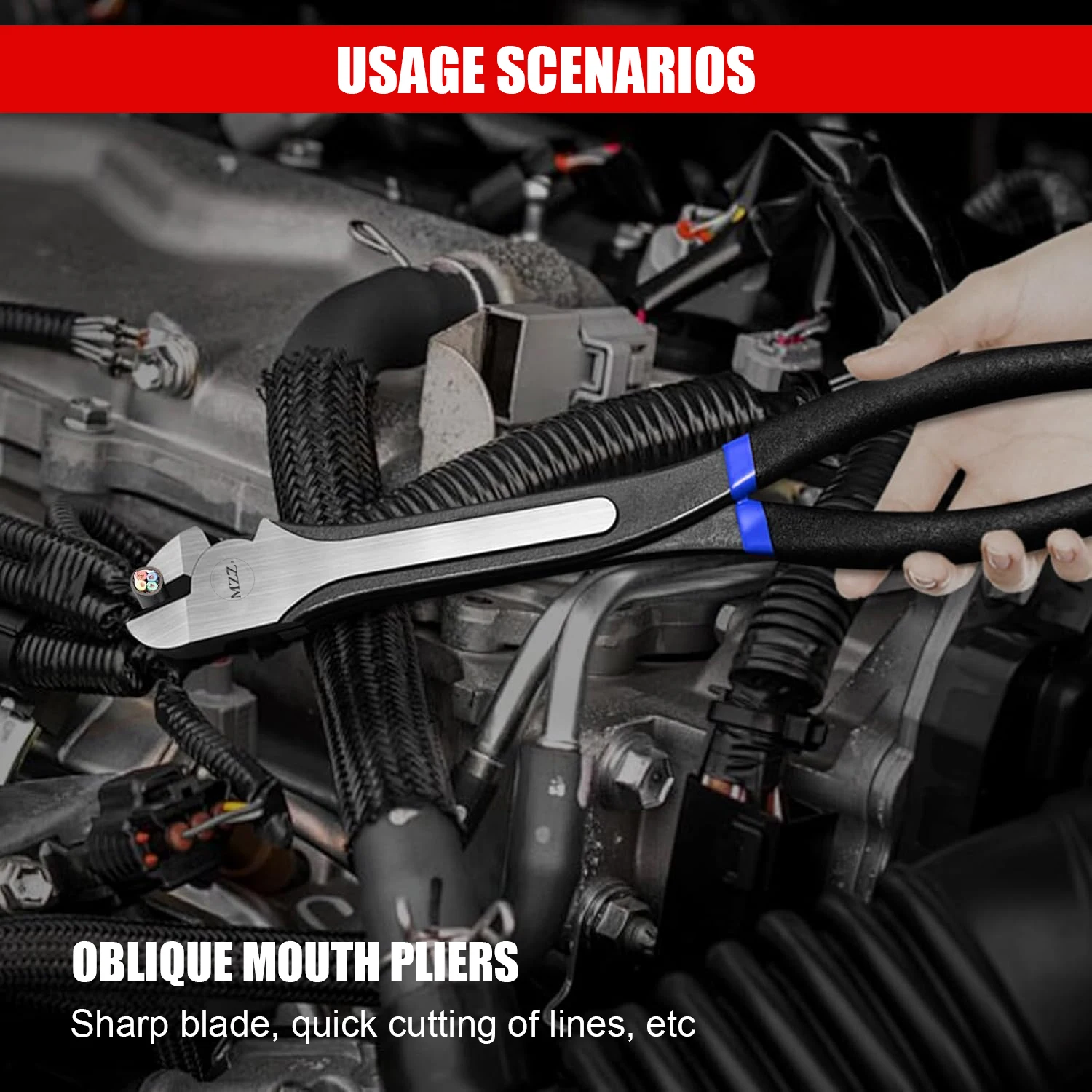 3/5Pcs Hose Gripper Plier Carbon Steel Spark Plug Removal Pliers Long Handle Car Electrical Disconnect Plier Radiator Hose Clamp