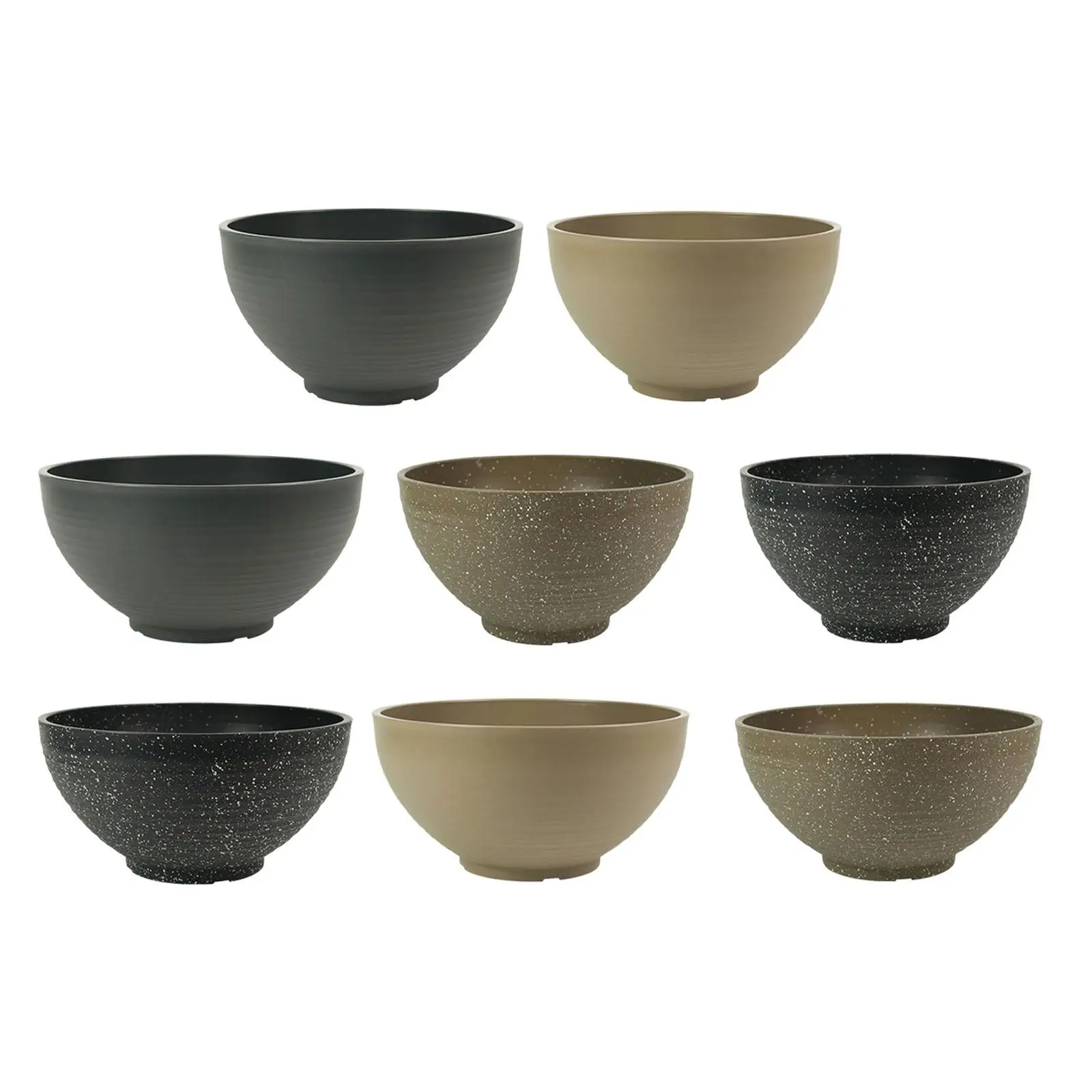 Garden Large-capacity Bowl Planter Featuring Water Lily Flower Plastic Pot, Ideal for Floating Plants in Garden Or Home Balcony view 3