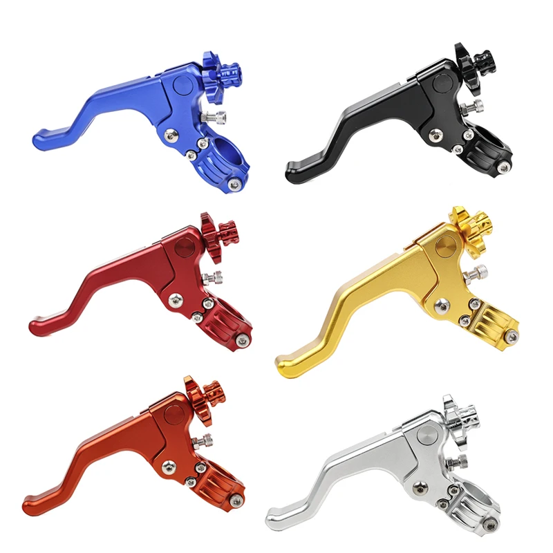مناسبة ل 7/8 "22 مللي متر دراجة نارية المقاود CNC قصيرة مخلب رافعة مخلب مقبض إندورو MX دراجة نارية كابل مخلب مقبض القبضات