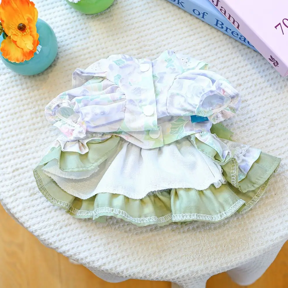 

Elegant With Bow Pet Princess Dress Breathable Soft Dog Skirt Exquisite Cat Skirt Pet Clothes