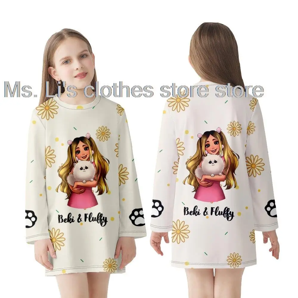 

New Rebekah Wing Merch Beki & Album Casual Sweatshirt 3D Printing skirt Skirt for children Women fans Clothes