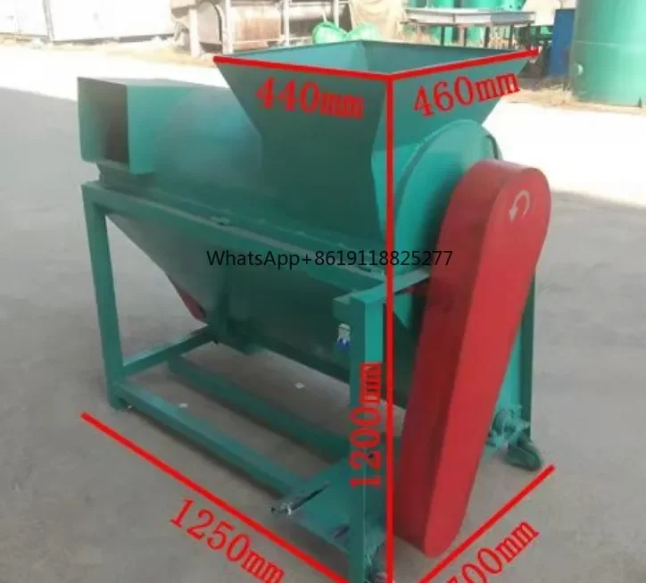 Mushroom Compost Recycling Machine Mushroom Spawn Bags Crushing Machine Mushroom Bag Stripping Machine