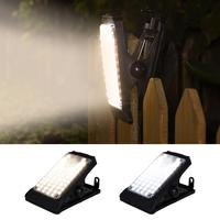 Clip On Solar Lights Outdoor Waterproof 60 LEDs Camping Motion Sensor Light 3 Modes Super Bright Waterproof Solar Lights Outdoor