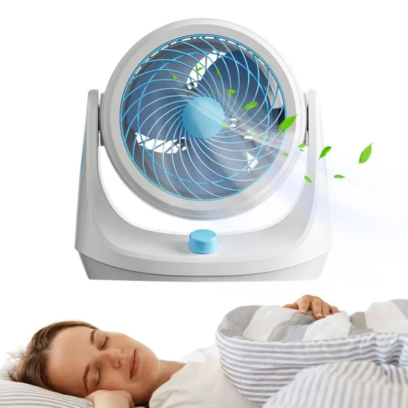 

Desk Fan 3 Speeds Desktop Cooling Fan Adjustable Table Air Circulator Fan Desktop Table Fan Electric Cooling Fan For Library