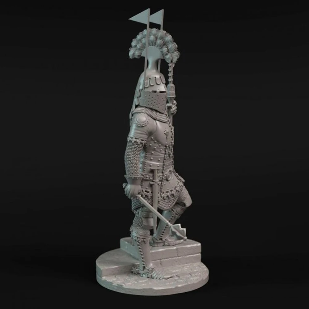 1/24 Archbishop, 75mm, Resin Model figure, Ancient war themes, Unassembled and unpainted kit