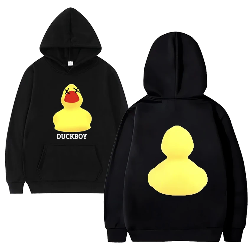 

Suicideboyss duckboy duck ruby graphic graphic G59 Hoodie Unisex Funny harajuku Sweatshirt Men Women Fleece Long sleeve pullover