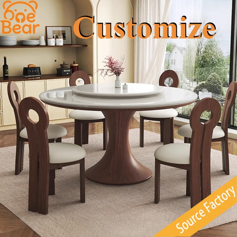 

Italian Luxury Marble Table, Elegant Natural Veins, Exquisite Craft for High-end Interior Decor
