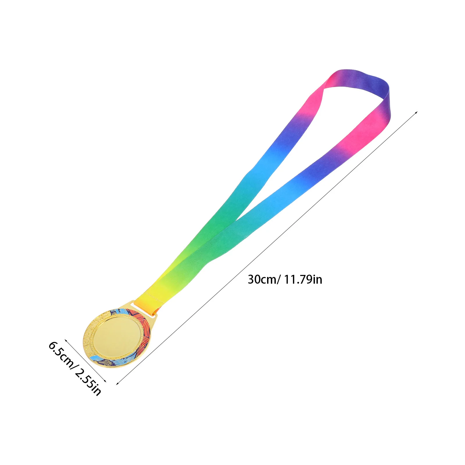 2 قطعة ميدالية ذهبية جوائز رياضية سبائك الزنك معدن الفائز ميداليات الشريط لماراثون كرة السلة كرة القدم أحداث البطولة المدرسية