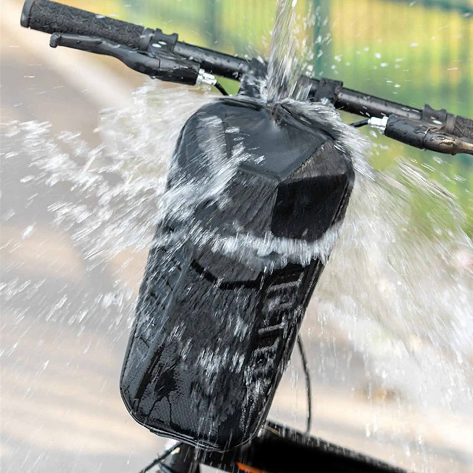 

Сумка для хранения скутера, 3 л, быстросъемная с твердой крышкой, передняя сумка для электронного скутера, сумка для ключей, бутылка с водой, солнцезащитные очки, очки