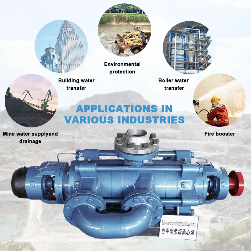 Customized Horizontal Multistage Pump for Mining Dewatering Agricultural Irrigation Competitive Price